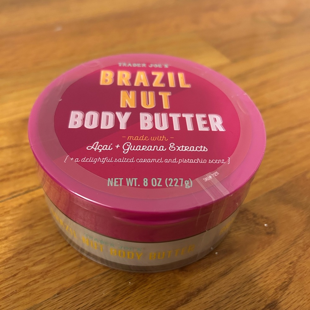 Trader Joe’s Brazil Nut Body Butter Moisturizer NWT